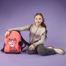 Рюкзак школьный GRIZZLY RG-561-3/1 черный - оранжевый