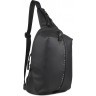 Рюкзак с одним плечевым ремнем BUGATTI Blanc, чёрный, 18х9х30 см, 49660101