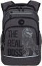 Рюкзак школьный GRIZZLY RB-450-3/4 серый