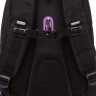 Рюкзак школьный GRIZZLY RG-561-3/2 черный - лиловый