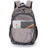 Рюкзак школьный TORBER CLASS X, серый с орнаментом