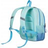 Рюкзак школьный TORBER CLASS X Mini, зелёный с орнаментом, полиэстер 900D + Мешок для сменной обуви в подарок