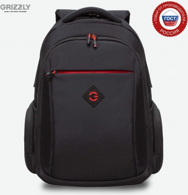 Рюкзак Grizzly RQ-310-2/2 черный - красный