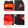 Рюкзак Grizzly RQ-310-2/2 черный - красный