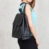 Кожаный женский рюкзак Camberley Black
