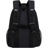 Рюкзак школьный GRIZZLY RG-562-1/3 черный - белый