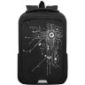 Рюкзак Grizzly RU-634-1/2 черный - белый