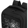 Рюкзак Grizzly RU-634-1/2 черный - белый