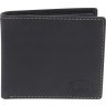 Бумажник KLONDIKE Yukon, натуральная кожа черный KD1113-01