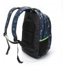 Рюкзак школьный TORBER CLASS X, темно-синий с рисунком "Буквы"