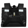 Рюкзак Grizzly школьный с обвесом и картхолдером на держателе RAp-781-5/1 черный