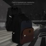 Рюкзак Grizzly RU-330-3/4 черный - кирпичный