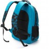 Рюкзак TORBER CLASS X, голубой с орнаментом, полиэстер, 45 x 30 x 18 см + Пенал в подарок!