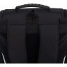 Рюкзак школьный GRIZZLY с мешком RAm-585-4/2 черный - бирюзовый
