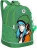 Рюкзак школьный RG-563-12/2 зелёный