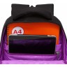 Рюкзак школьный GRIZZLY RG-460-2/2 черный