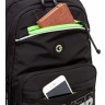 Рюкзак школьный Grizzly RB-354-4/1 черный - салатовый