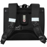 Рюкзак Grizzly школьный с обвесом и картхолдером на держателе RAp-780-2/1 черный