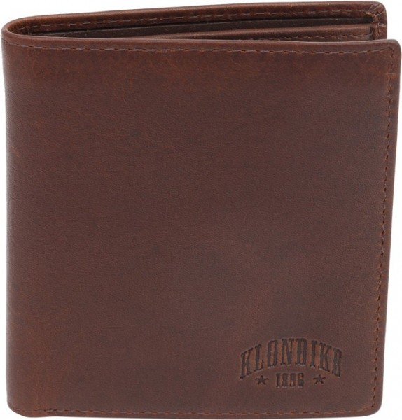 Бумажник KLONDIKE Dawson, натуральная кожа коричневый KD1118-03