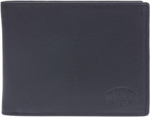 Бумажник KLONDIKE Dawson, натуральная кожа черный KD1119-01