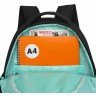 Рюкзак школьный GRIZZLY RG-563-5/1 черный