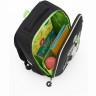 Рюкзак школьный GRIZZLY RAw-497-9/1 черный - салатовый