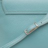 Женская кожаная сумка Gilda Light Blue