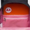 RXL-327-3 Рюкзак (/4 черный-розовый)