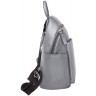 Женский кожаный рюкзак Bales Silver Grey