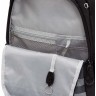 Рюкзак школьный GRIZZLY с мешком RB-558-1/2 черный - хаки
