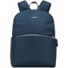 Женский рюкзак антивор Pacsafe Stylesafe backpack, синий, 12 л.
