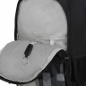 Рюкзак школьный с мешком RB-558-1/3 черный - серый