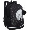 Рюкзак школьный GRIZZLY RG-563-7/1 чёрный