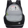 Рюкзак школьный GRIZZLY RG-563-7/1 чёрный