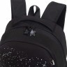 Рюкзак школьный GRIZZLY RG-563-7/1 чёрный