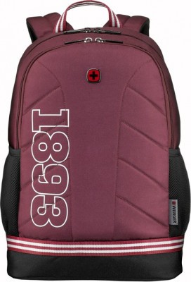 Рюкзак WENGER Collegiate Quadma 16”, красный, 33х17х43 см