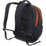 Рюкзак TORBER CLASS X, черный с оранжевой вставкой, 45 x 32 x 16 см, T5220-22-BLK-RED