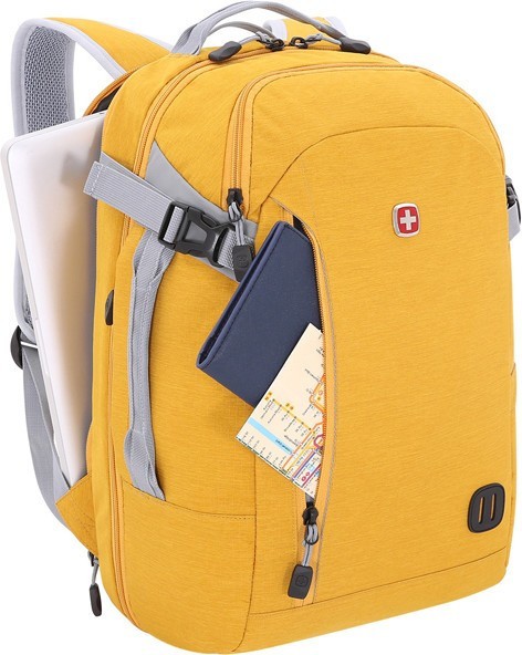 Рюкзак WENGER для ноутбука 15'', желтый 3555247416