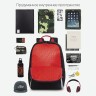 Рюкзак школьный RB-351-7/1 черный - красный