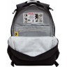 Рюкзак школьный GRIZZLY с мешком RG-569-1/1 черный - белый