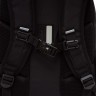 Рюкзак школьный GRIZZLY с мешком RG-569-1/1 черный - белый