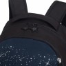 Рюкзак школьный GRIZZLY RG-563-7/2 тёмно-синий