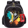 Рюкзак школьный RAz-587-17/2 черный - желтый