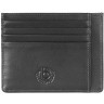 Портмоне для кредитных карт BUGATTI Primo, чёрное, натуральная воловья кожа, 11,5х0,5х9 см, 49108601