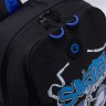 Рюкзак школьный RB-351-7/3 черный - синий