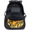 Рюкзак TORBER CLASS X, черно-желтый с принтом "Буквы", 46 x 32 x 18 см, T9355-22-BLK-YEL