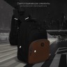 Рюкзак Grizzly RU-330-6/3 черный - кирпичный