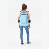 Рюкзак TORBER CLASS X, розово-голубой, 46 x 32 x 18 см, T9355-22-PNK-BLU
