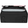 Рюкзак Grizzly школьный с обвесом и картхолдером на держателе RAp-780-5/1 черный - розовый