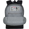 Рюкзак Grizzly школьный с обвесом RG-666-7/1 черный